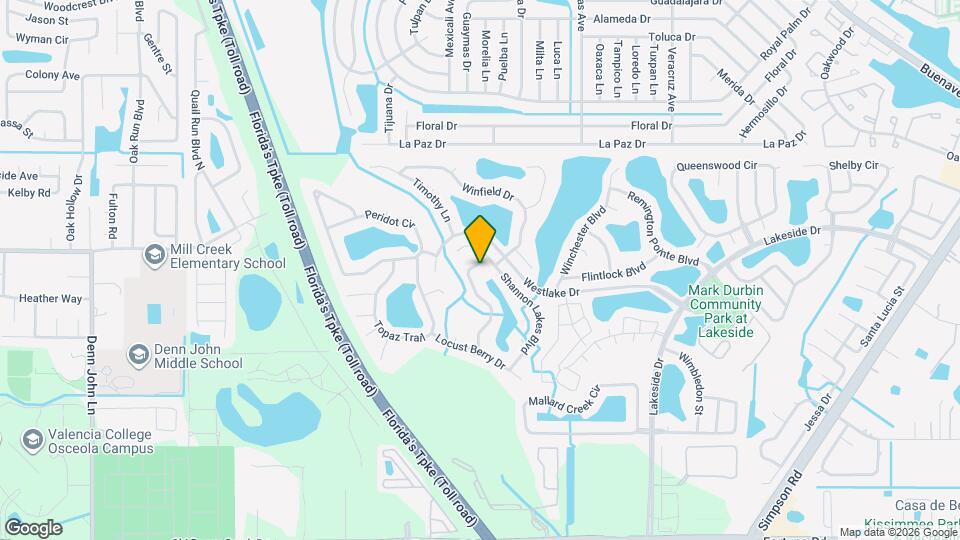 2361 Lily Pad Ln Map and Location Details