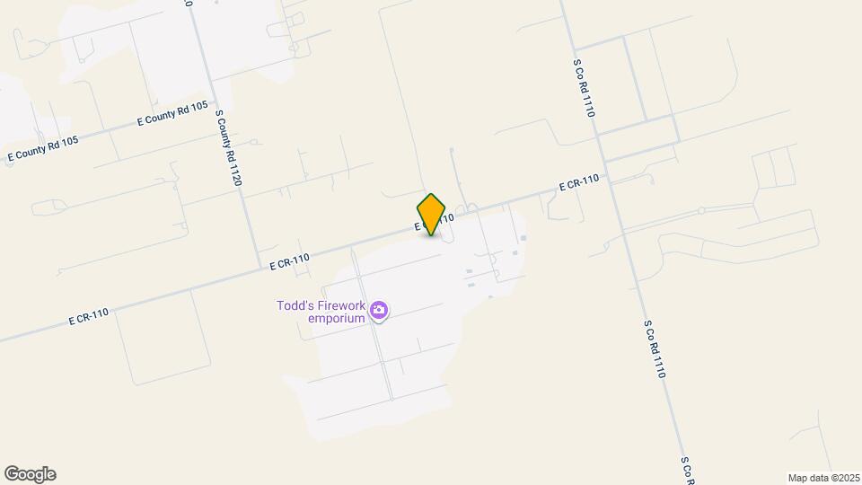 8340 E County Rd 111 Map and Location Details