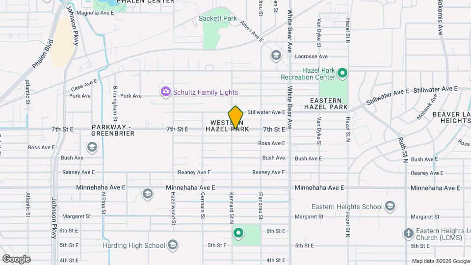 1666 7th St E Map and Location Details