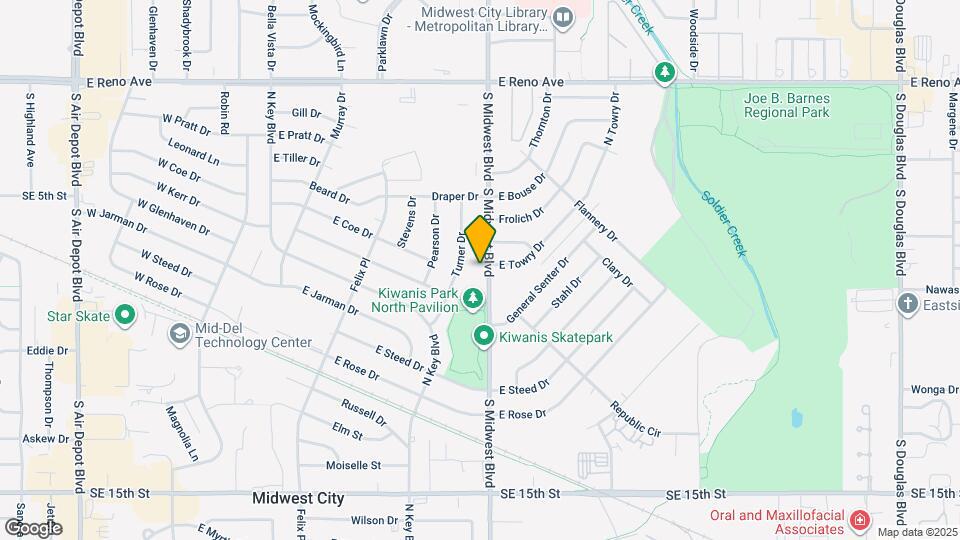 801 S Midwest Blvd Map and Location Details