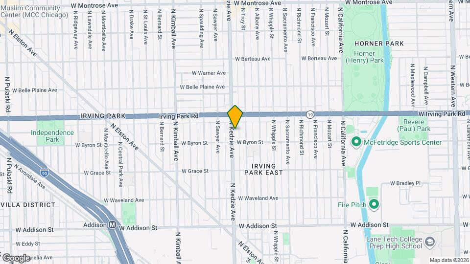 Kedzie 3917 Map and Location Details