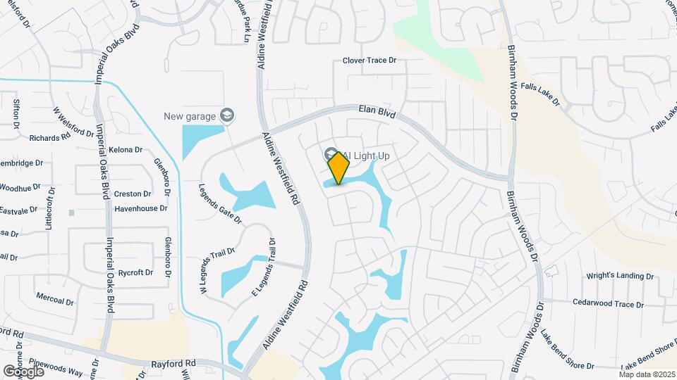 3015 Felton Springs Dr Mapa y Detalles de la Ubicación