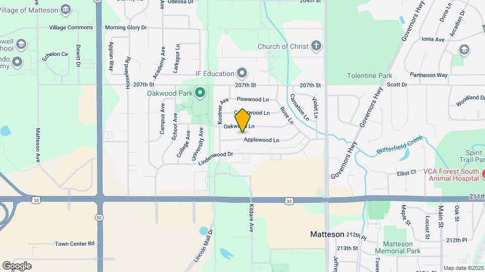 4302 Applewood Ln Map and Location Details