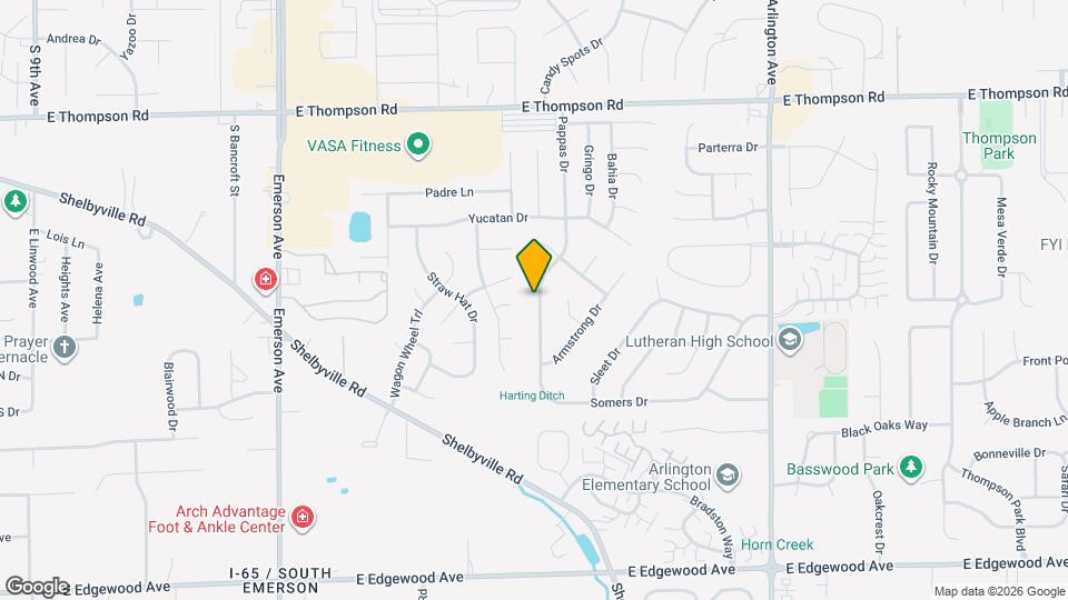 5426 Pappas Dr Map and Location Details