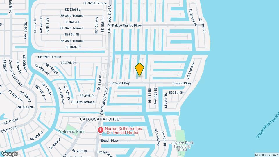 3728 SE 18th Ave Map and Location Details
