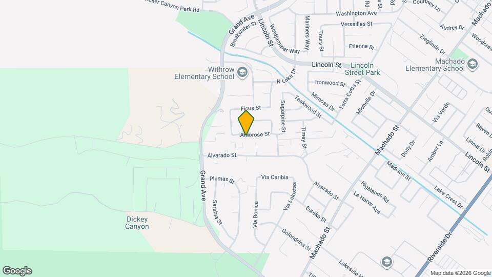 15047 Amorose St Map and Location Details