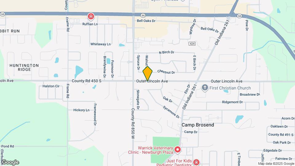 8399 Outer Lincoln Ave Mapa y Detalles de la Ubicación