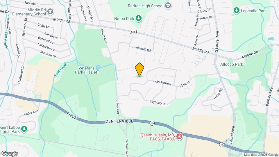 157 Northampton Dr Map and Location Details