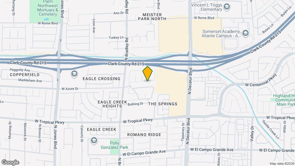 5125 Meadow Rock Ave Map and Location Details