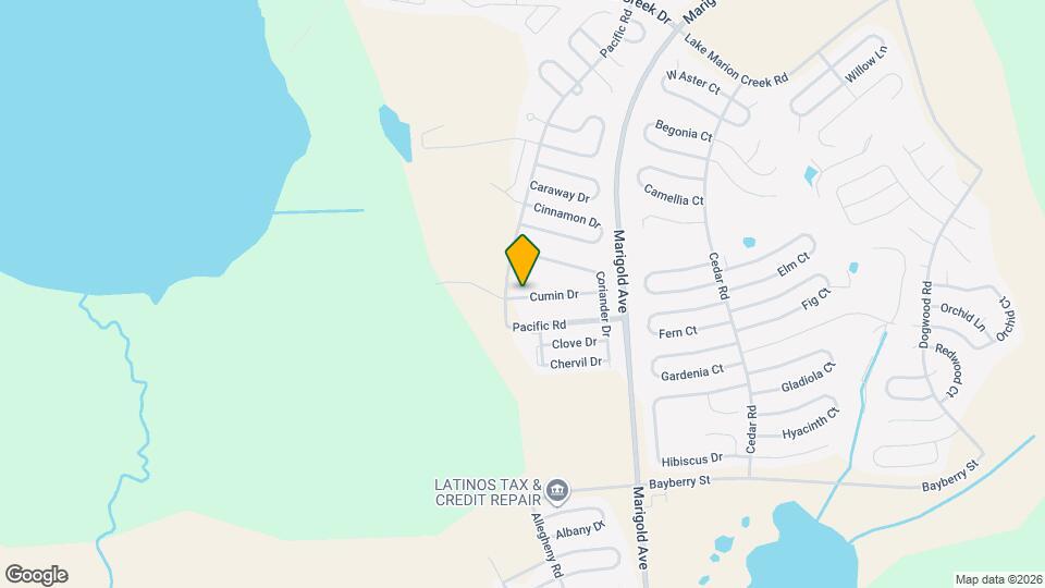 1646 Cumin Dr Map and Location Details