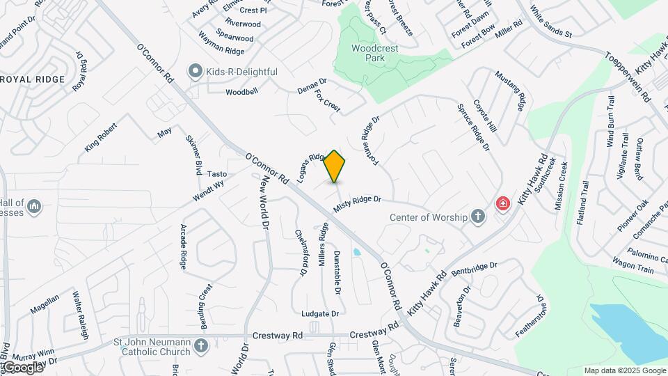 7017 Jefferson Ridge Dr, Unit Private Guest House #1 Map and Location Details