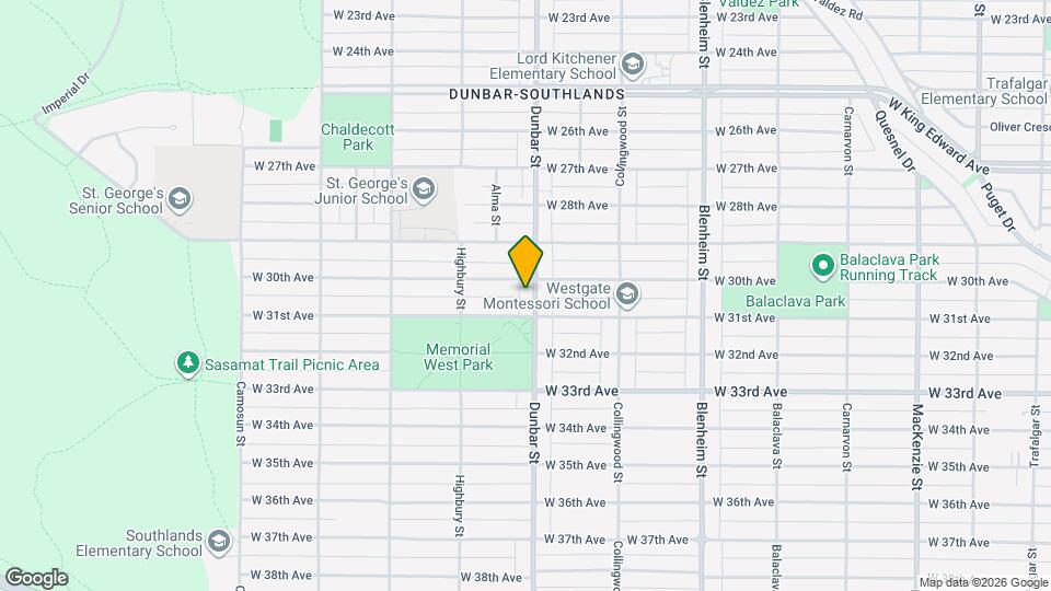 4643 Dunbar St, Unit SI ID1574559P Map and Location Details