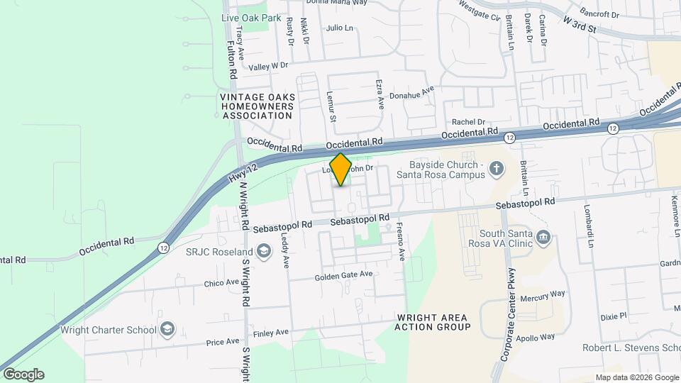 3840 Martina Dr #205, Unit 205 Map and Location Details