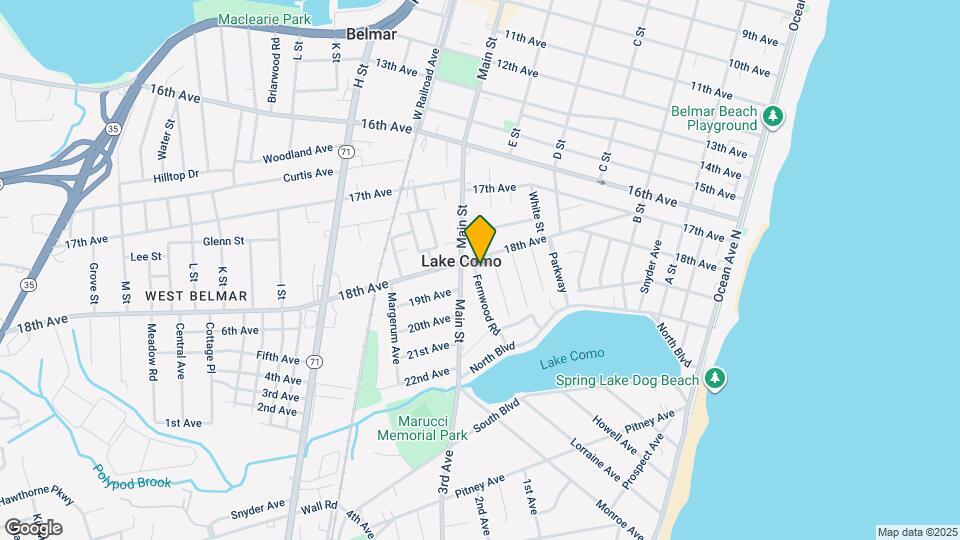 1806 Fernwood Rd Map and Location Details