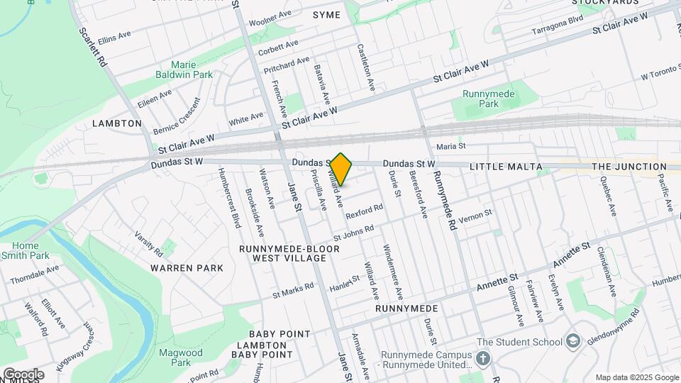 709 Willard Ave Map and Location Details