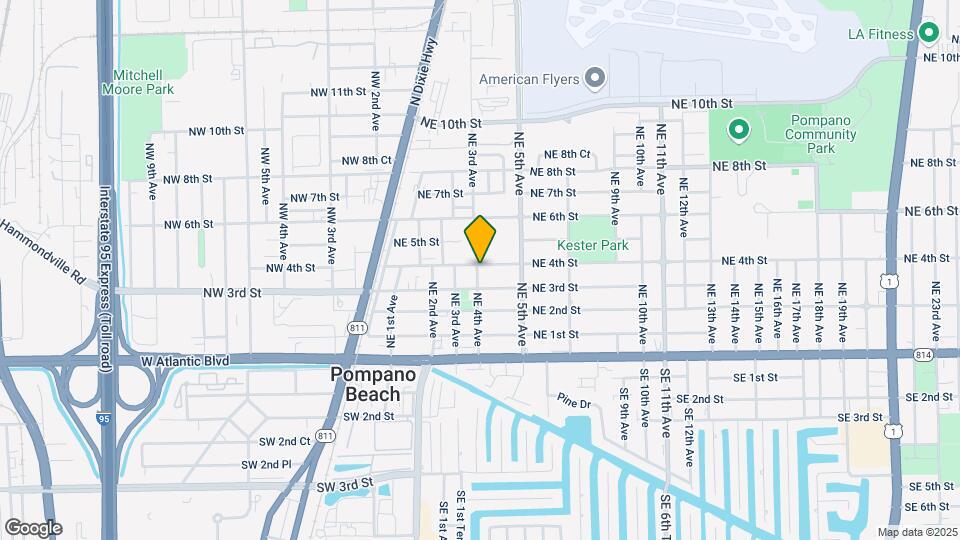 400 NE 4th St Map and Location Details