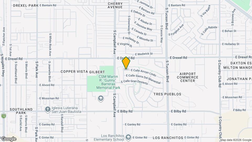 2018 E Calle Arroyo Lindo Map and Location Details