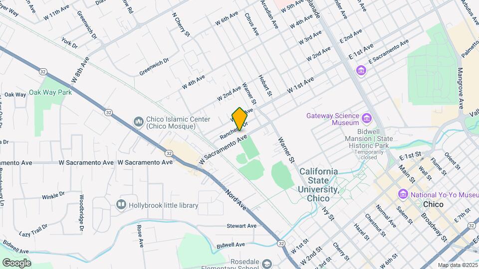 706 W Sacramento Ave Map and Location Details