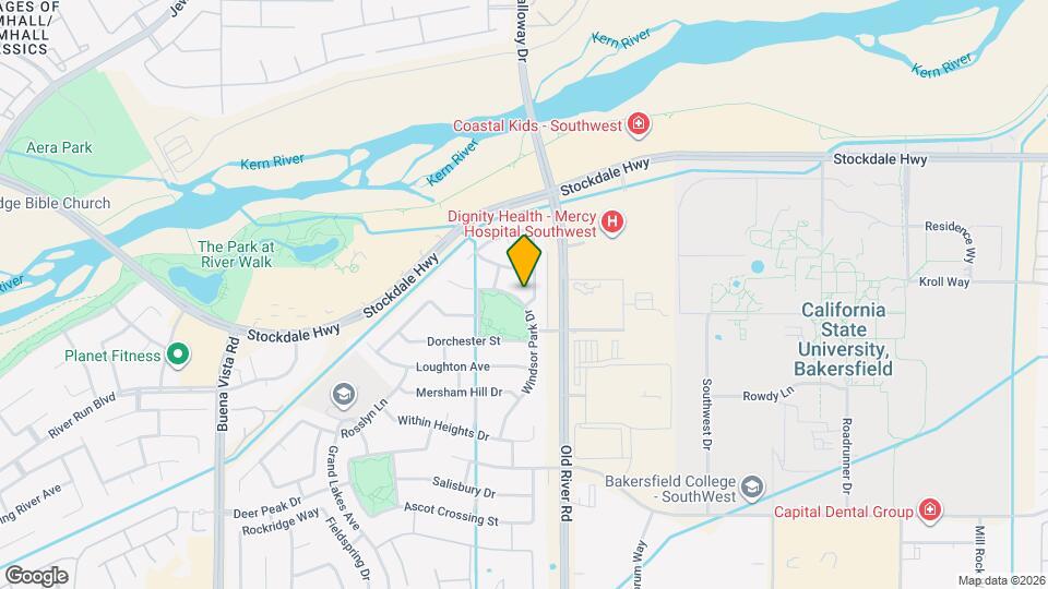 520 Windsor Park Dr Map and Location Details
