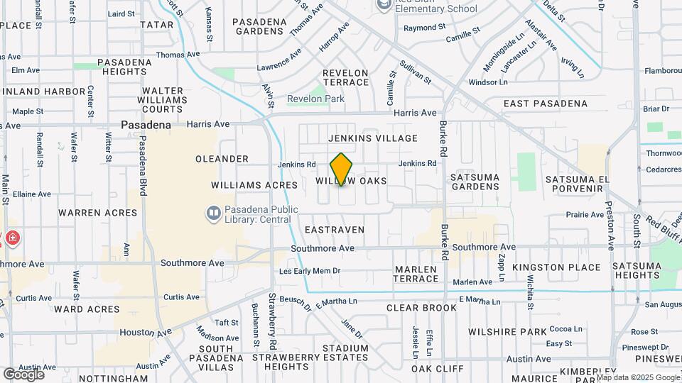 1053 Willow Oaks Cir Map and Location Details