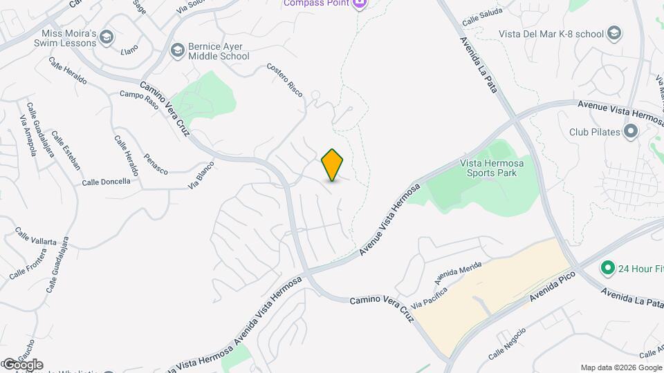 2531 Costero Magestuoso Map and Location Details