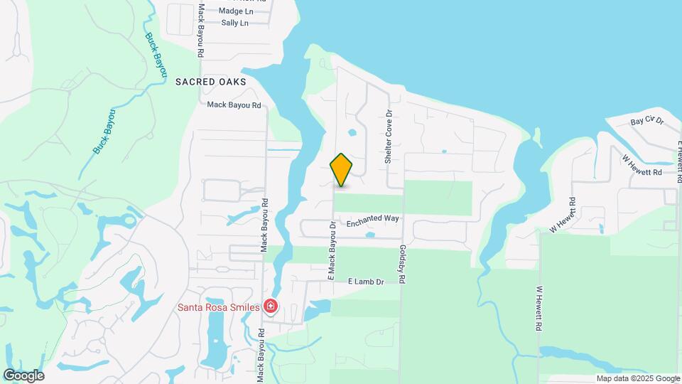 732 E Mack Bayou Dr Map and Location Details