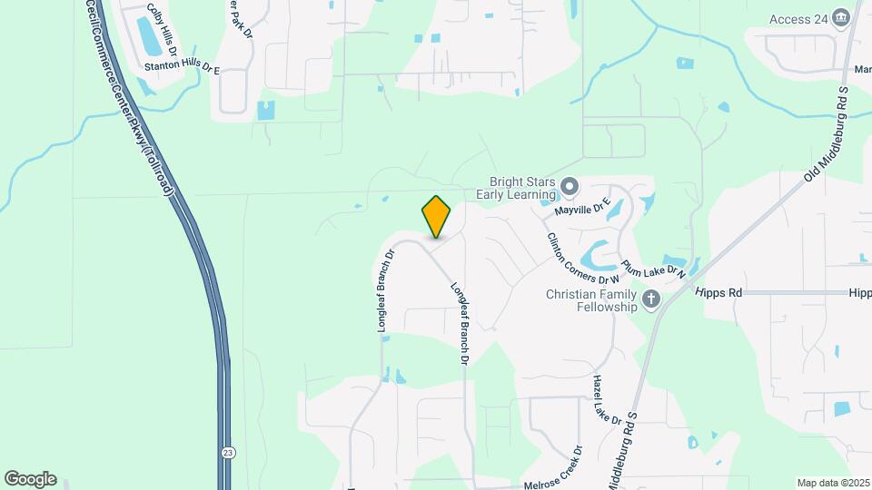 9913 Pavnes Creek Dr Map and Location Details
