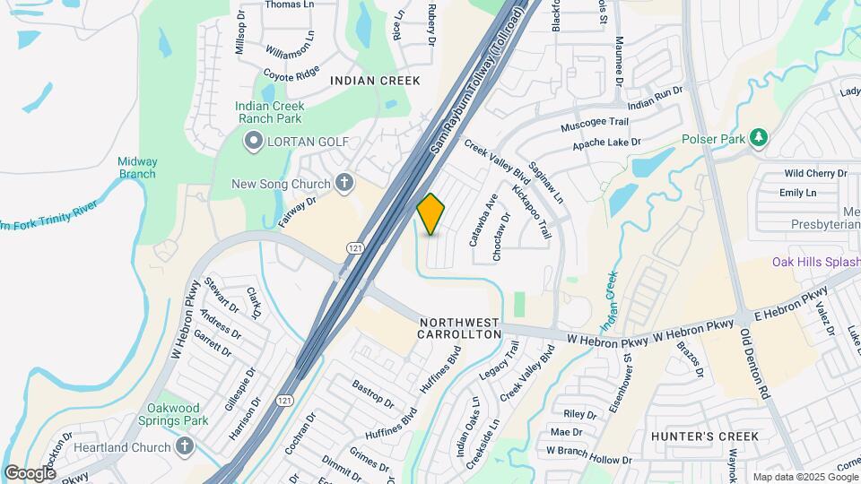 4157 Comanche Dr Map and Location Details