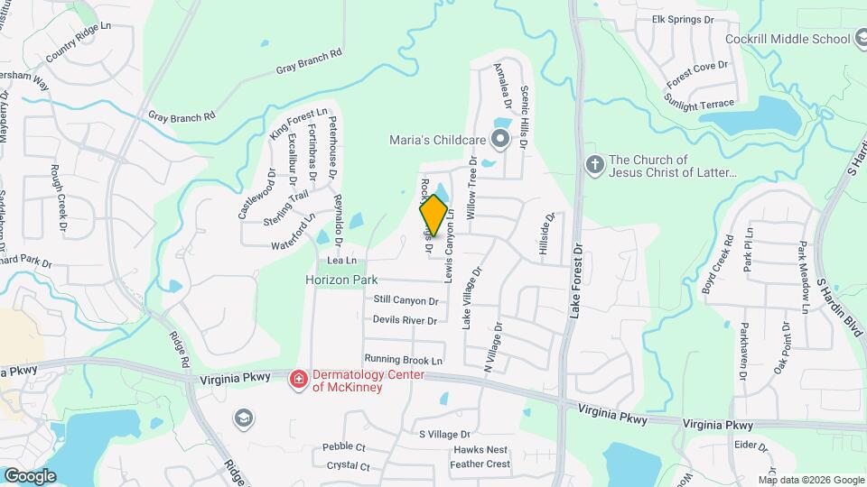 512 Rocky Springs Dr Map and Location Details