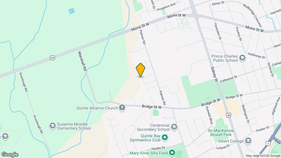 43 Sherwood Crescent Map and Location Details