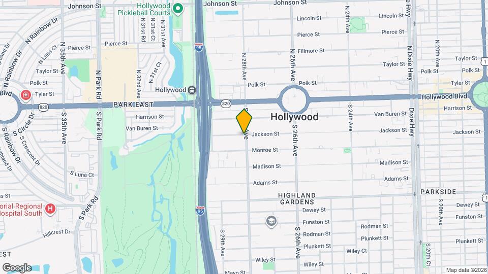 2802 Jackson St Map and Location Details