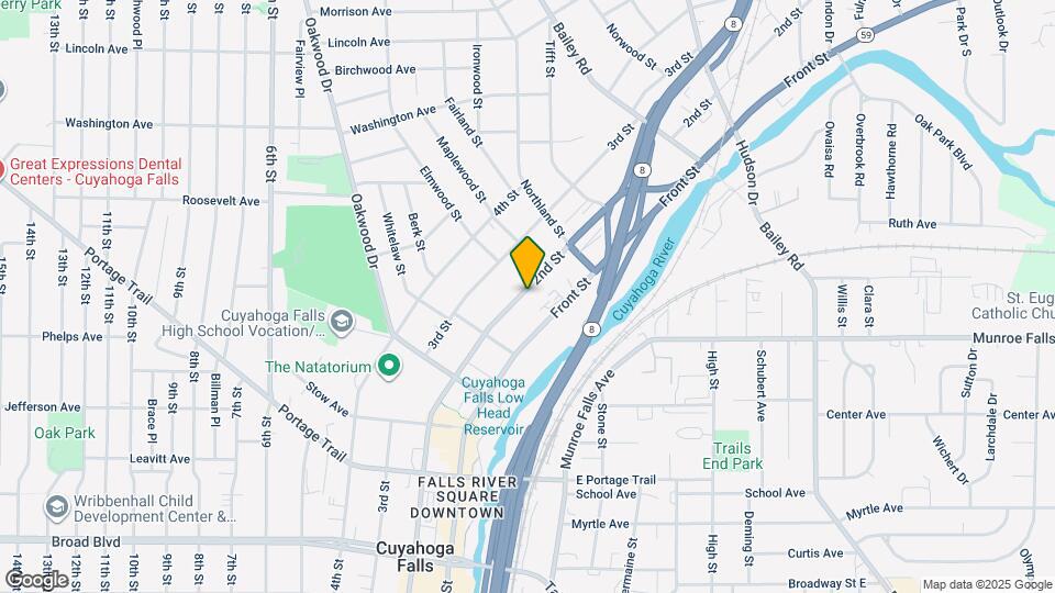 2445 2nd St, Unit Lower Map and Location Details