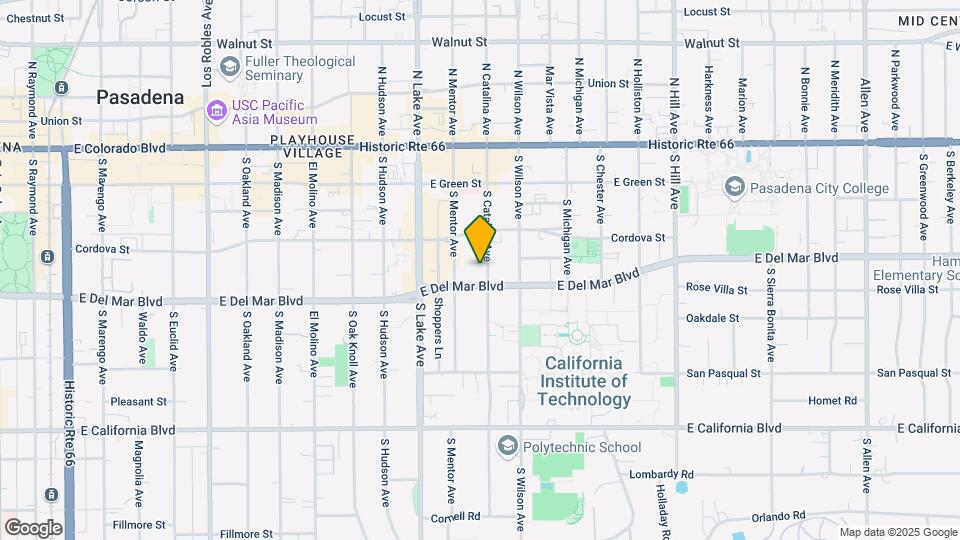 249 S Catalina Ave-Unit -4 Map and Location Details