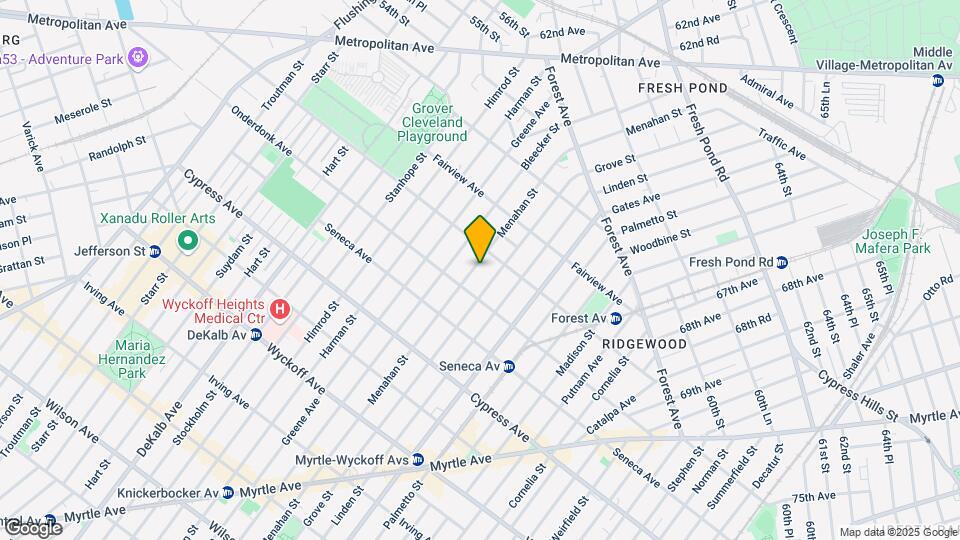 18-74 Menahan St Mapa y Detalles de la Ubicación