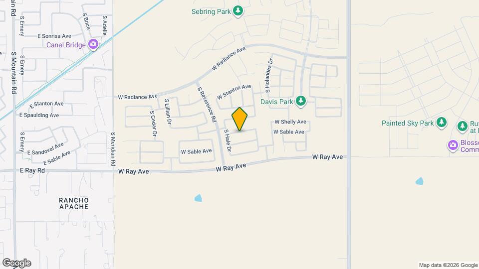 2471 W Shanley Ave Map and Location Details