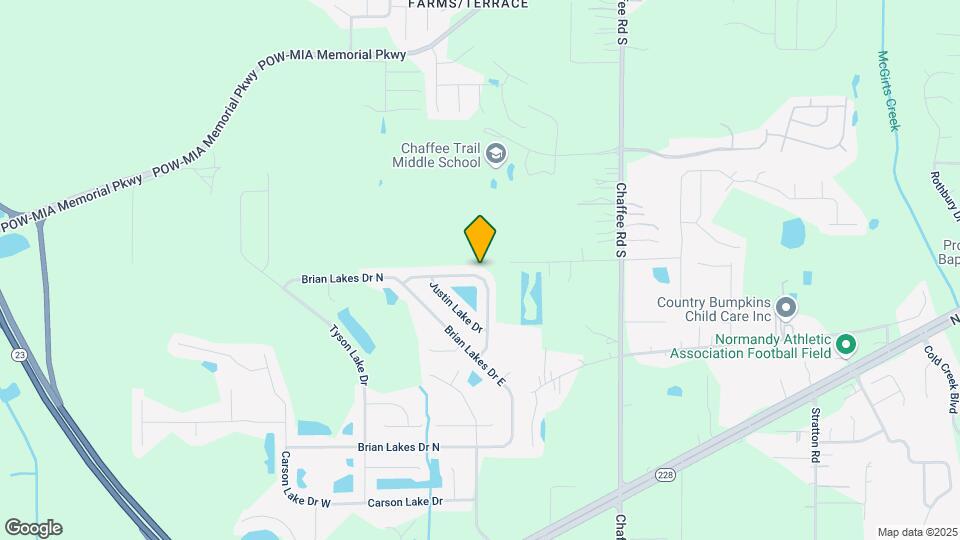11293 Justin Oaks Dr N Map and Location Details