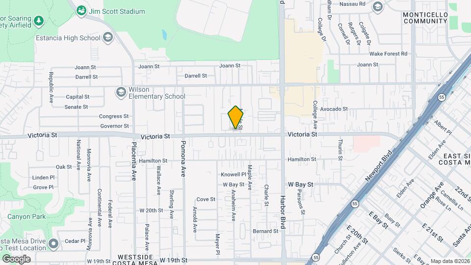 2153 Maple St Map and Location Details