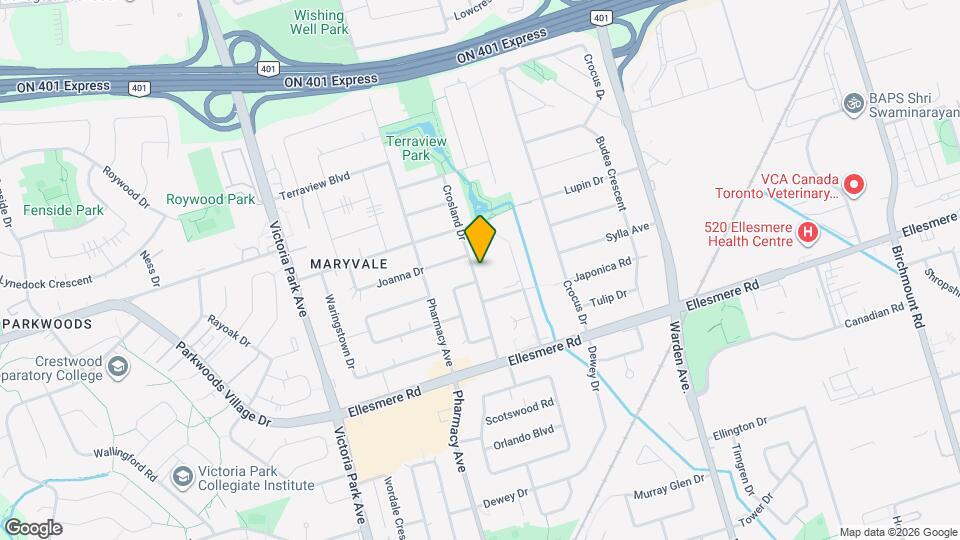 47 Crosland Dr Map and Location Details