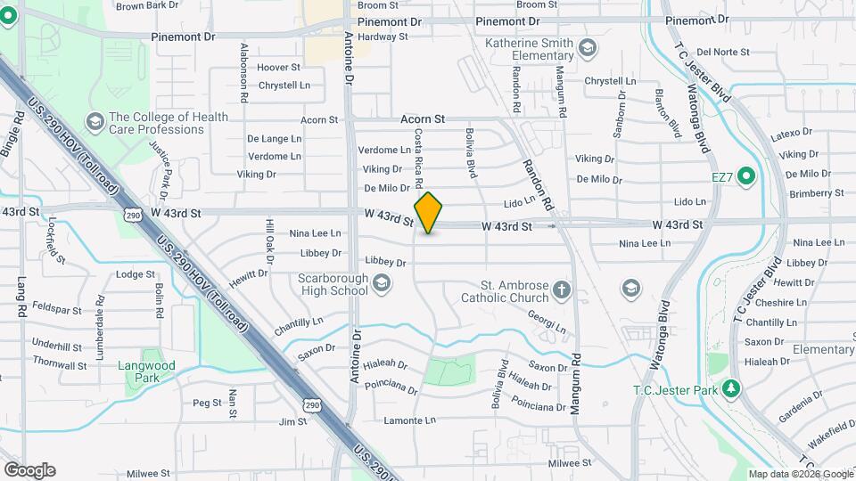 5226 Nina Lee Ln Map and Location Details