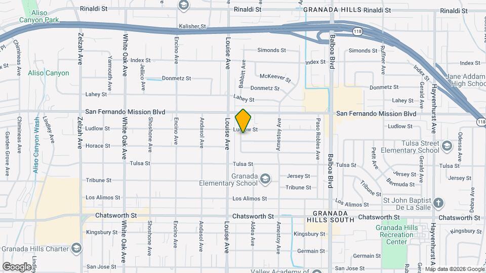 11002 Babbitt Ave Map and Location Details