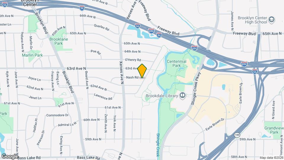 1011 64th Ave N Map and Location Details