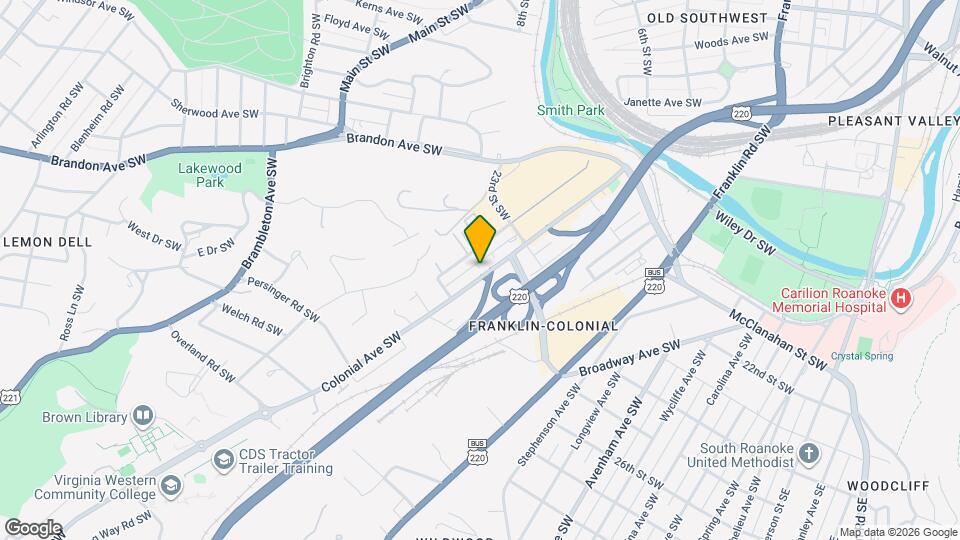 2409 Colonial Ave SW Map and Location Details