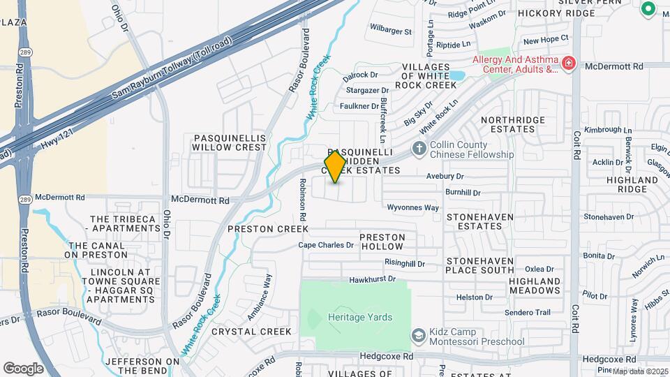 8525 Heather Ridge Dr Map and Location Details