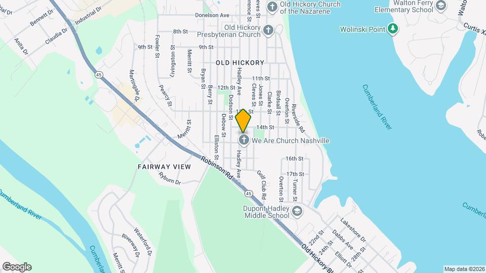 1413 Hadley Ave Map and Location Details