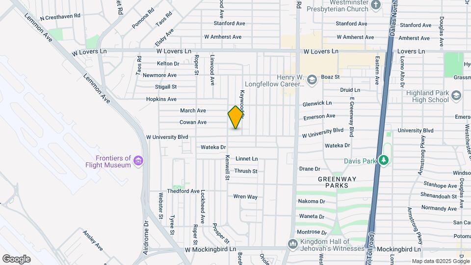 4915 W University Blvd Mapa y Detalles de la Ubicación