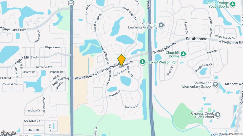 1428 Abberton Dr Map and Location Details