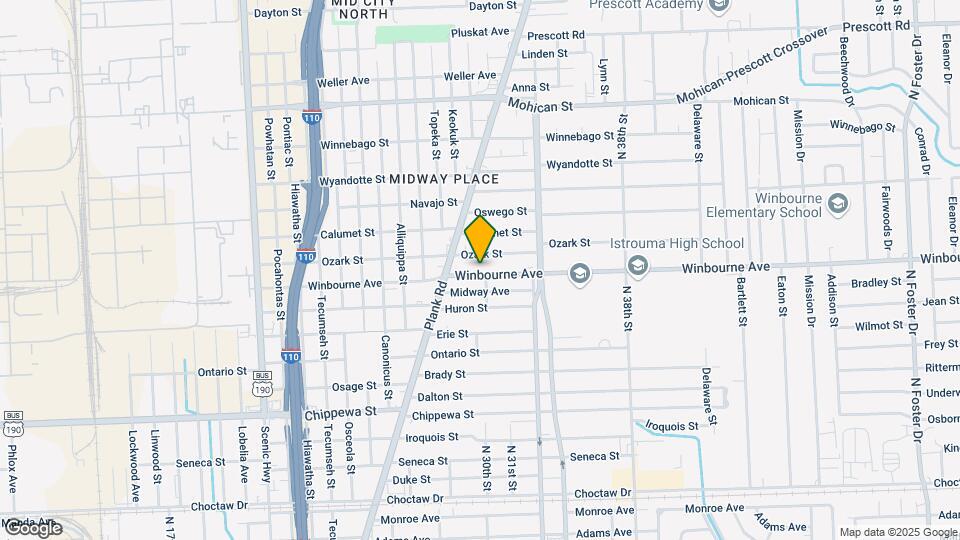 3045 Winbourne Ave Mapa y Detalles de la Ubicación