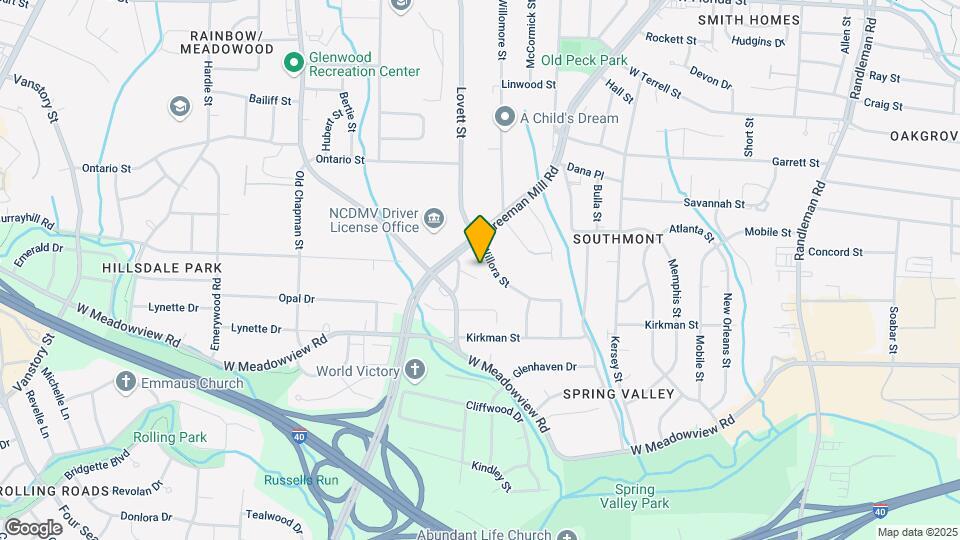 1806 Willora St Map and Location Details