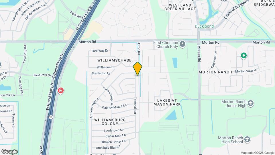 2622 Townhall Ln Map and Location Details