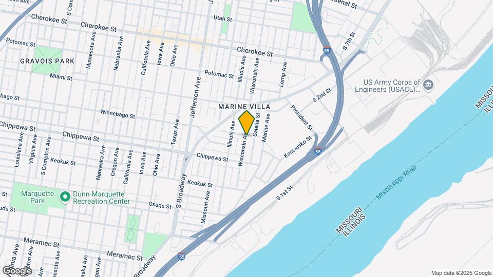 1936-1938 Winnebago St, Unit 2F Map and Location Details